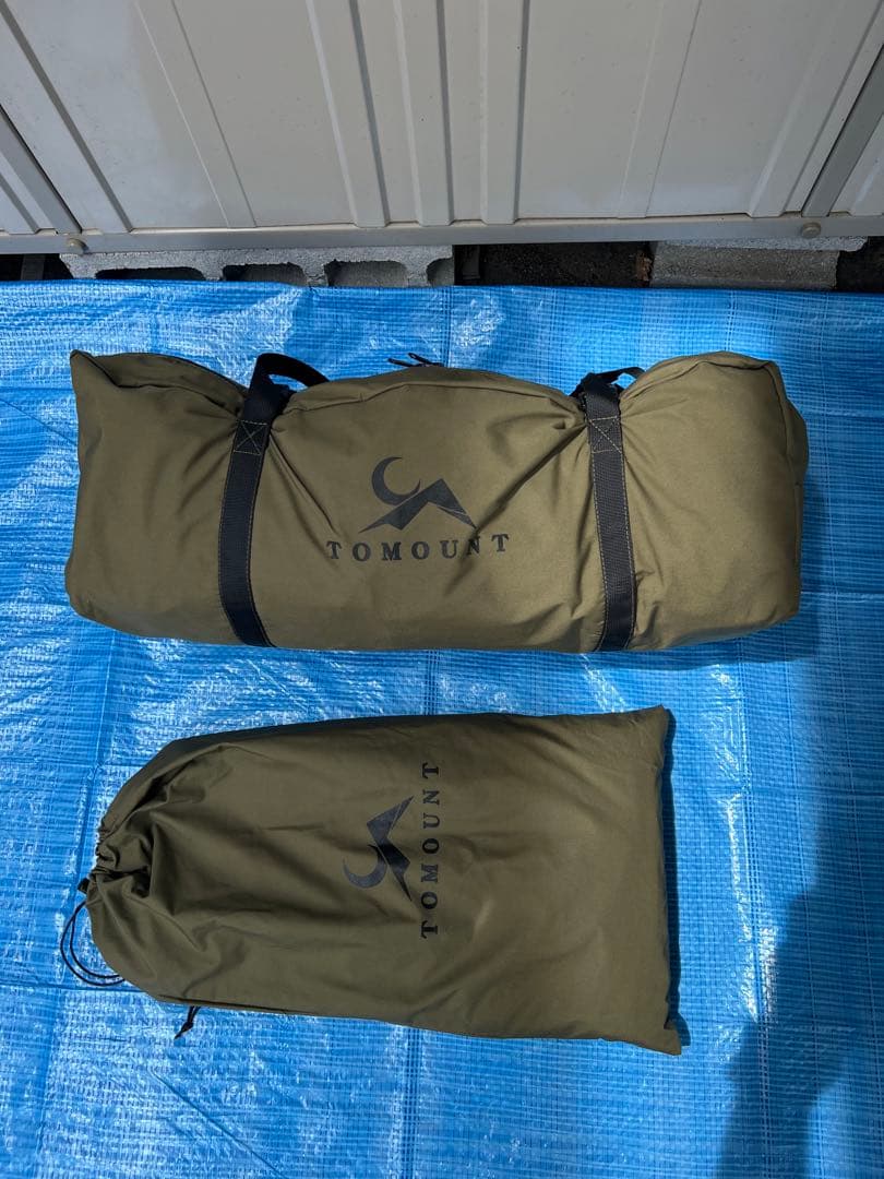 TOMOUNTのパップテント　前幕セット　た中古品