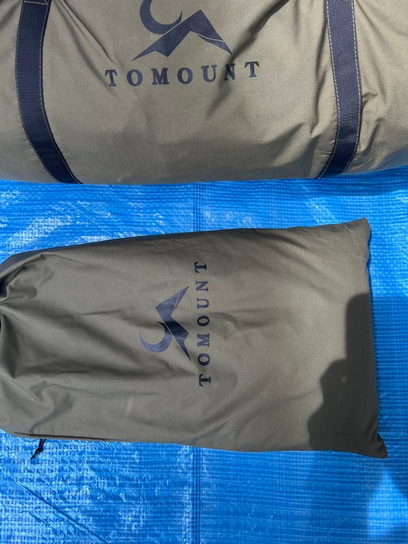 TOMOUNTのパップテント　前幕セット　た中古品