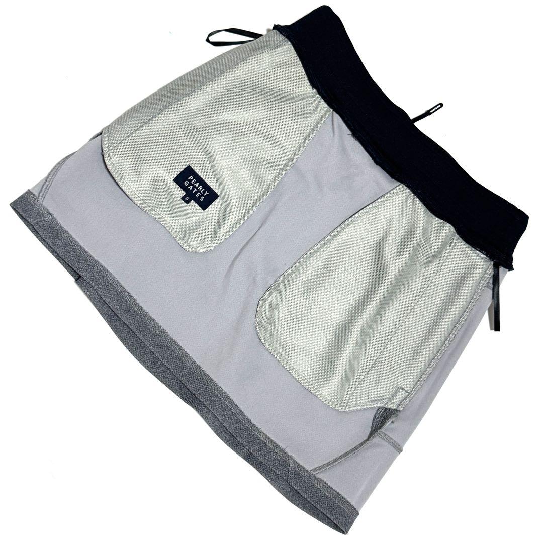 Rさん専用新品未使用 パーリーゲイツ ゴルフスカート グレー サイズ0