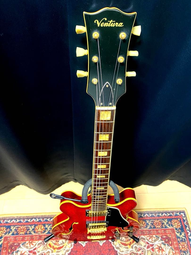 日本製 JapanVintage マツモク製造Ventura セミアコ 激レア