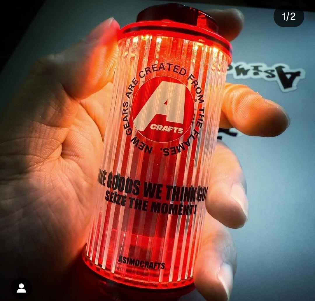 asimocrafts MIYABI クリアレッド 新作