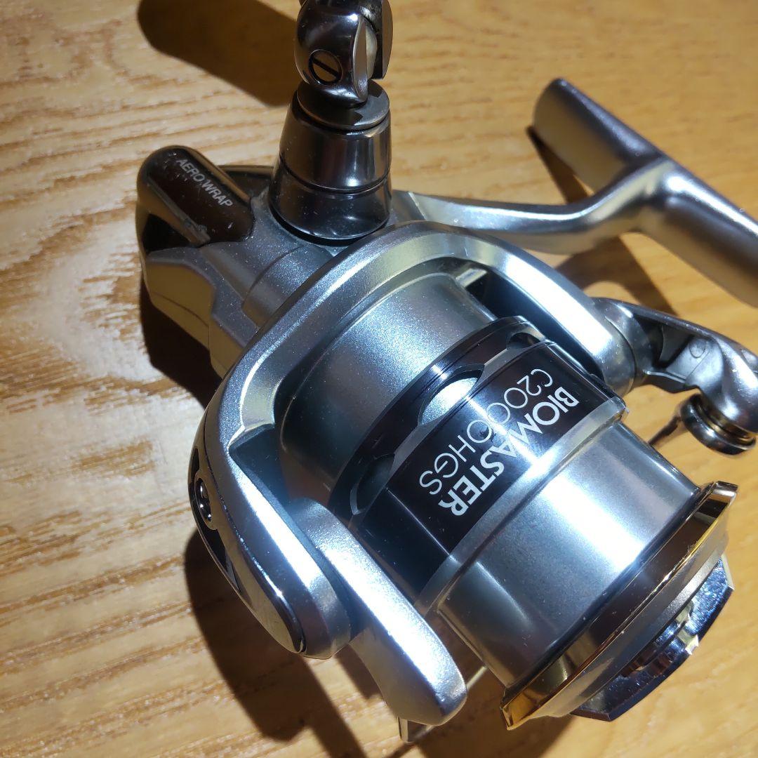 SHIMANO バイオマスター C2000HGS とDAIWAハリケーン