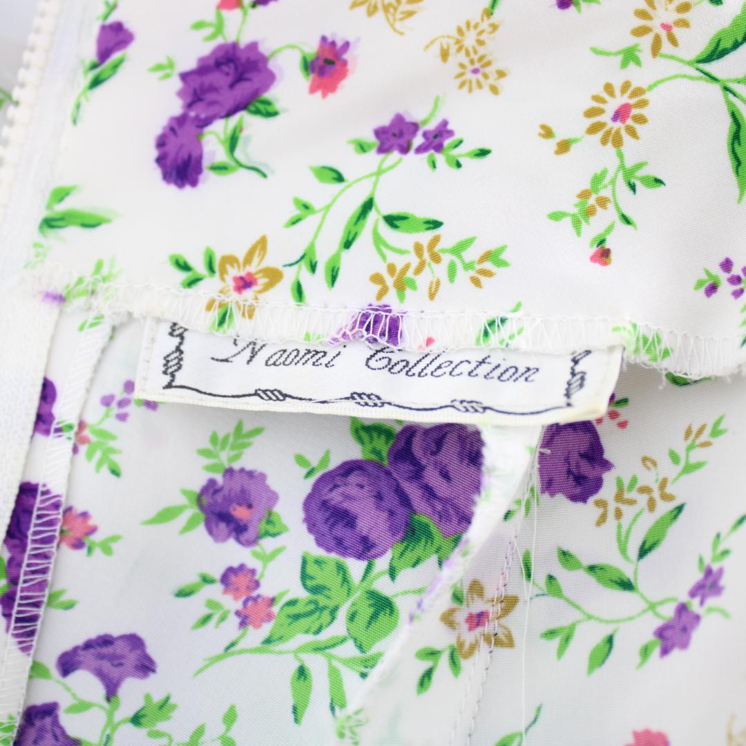 【美品 フラメンコ衣装】ホワイト＆花柄 Naomi Collection セット