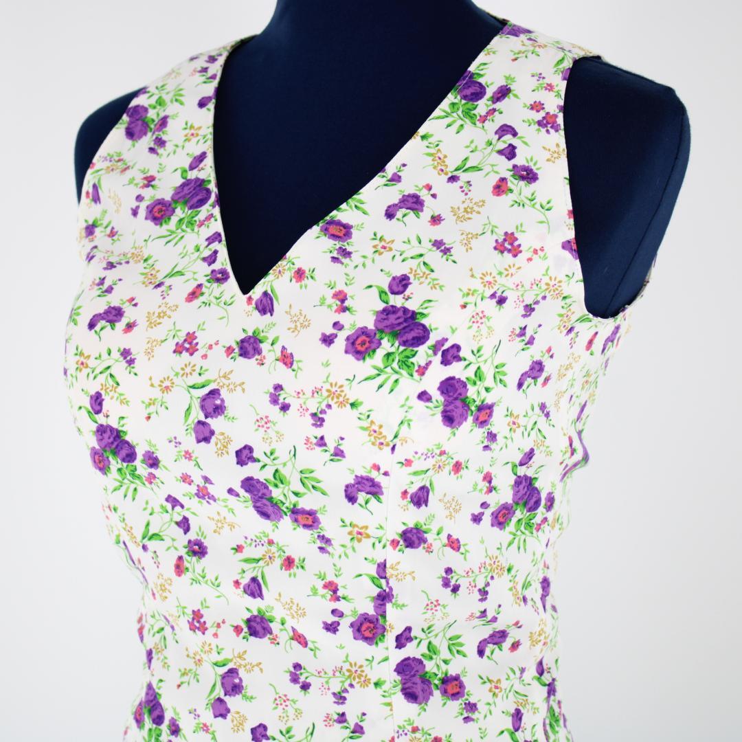 【美品 フラメンコ衣装】ホワイト＆花柄 Naomi Collection セット