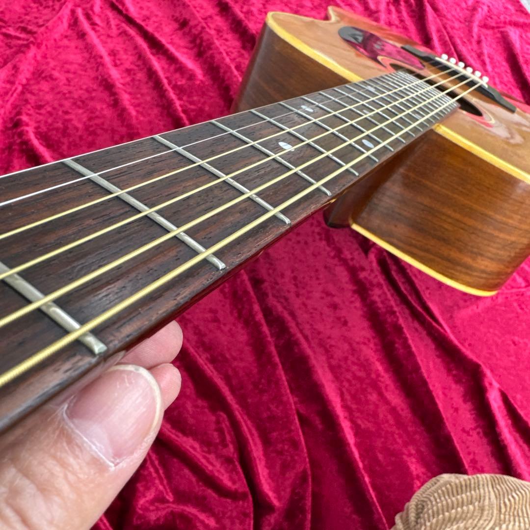 メンテ済 ARIA W200 70年代製 アコースティックギター 日本製 アリア
