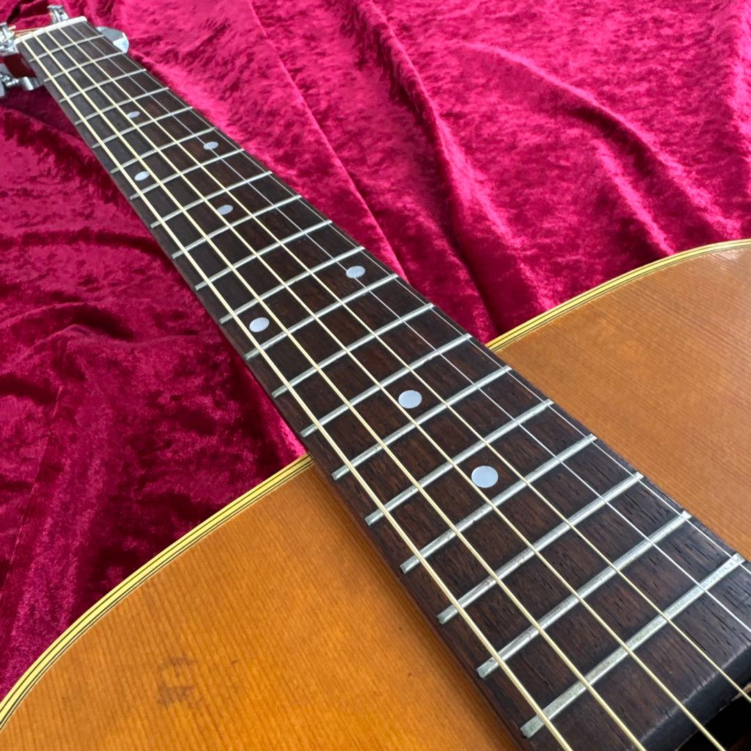 メンテ済 ARIA W200 70年代製 アコースティックギター 日本製 アリア