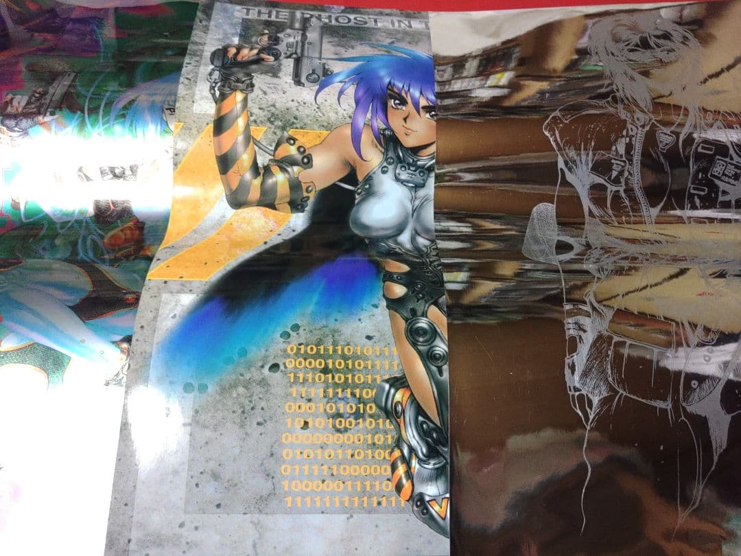 攻殻機動隊　ビジュアルボックス　アニメポスター　攻殻機動隊ポスター　士郎正宗