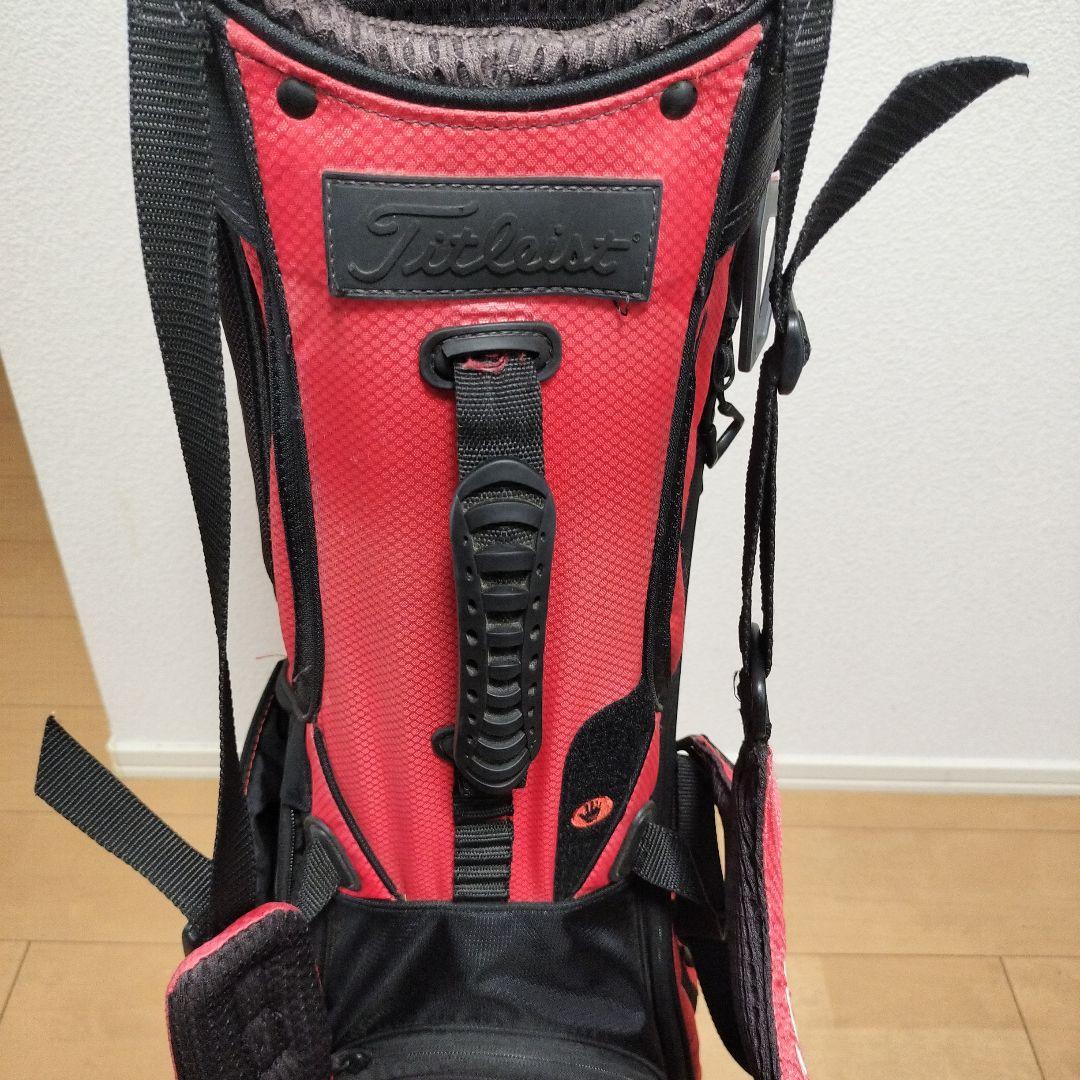 限定品 ミルドパター キャディバッグ 赤　正規品