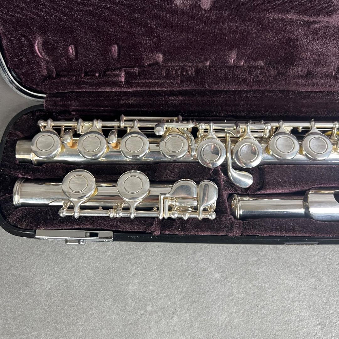 ヤマハ　フルート　YFL-311Ⅱ　頭部管銀製　SILVER　Eメカ　管楽器