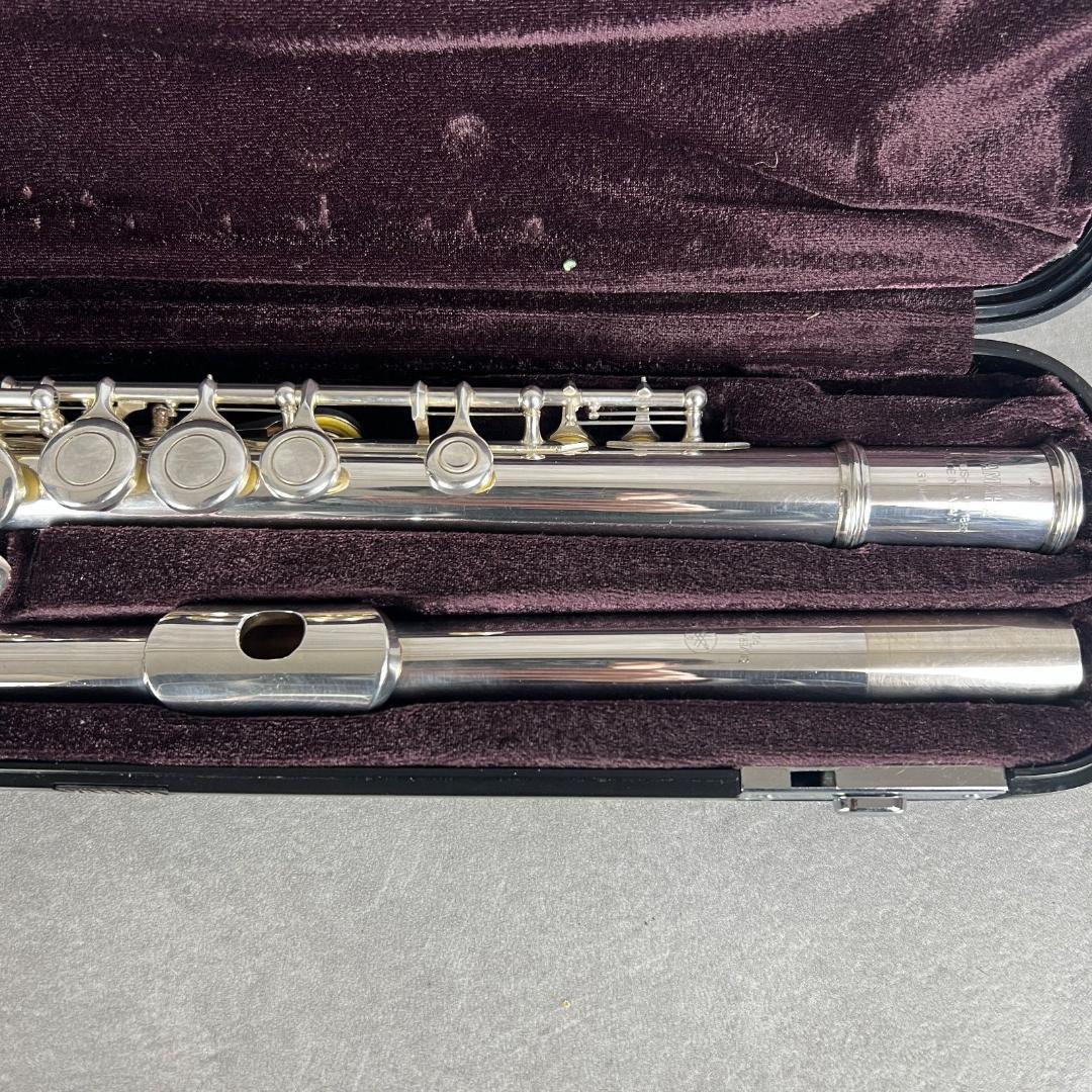 ヤマハ　フルート　YFL-311Ⅱ　頭部管銀製　SILVER　Eメカ　管楽器