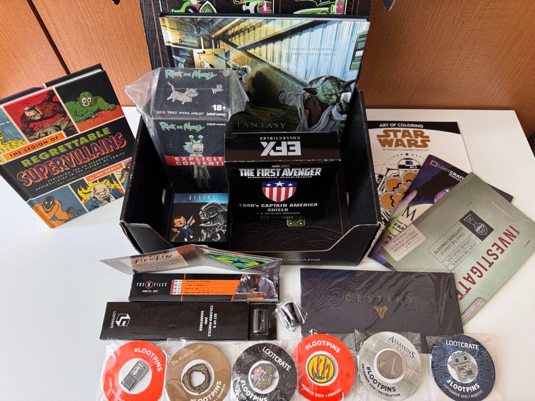 コレクション LOOT CRATE