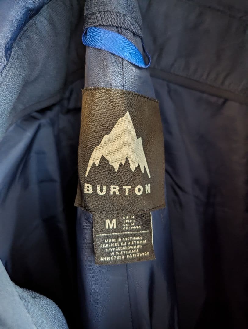Burton ネイビーオーバーオール
