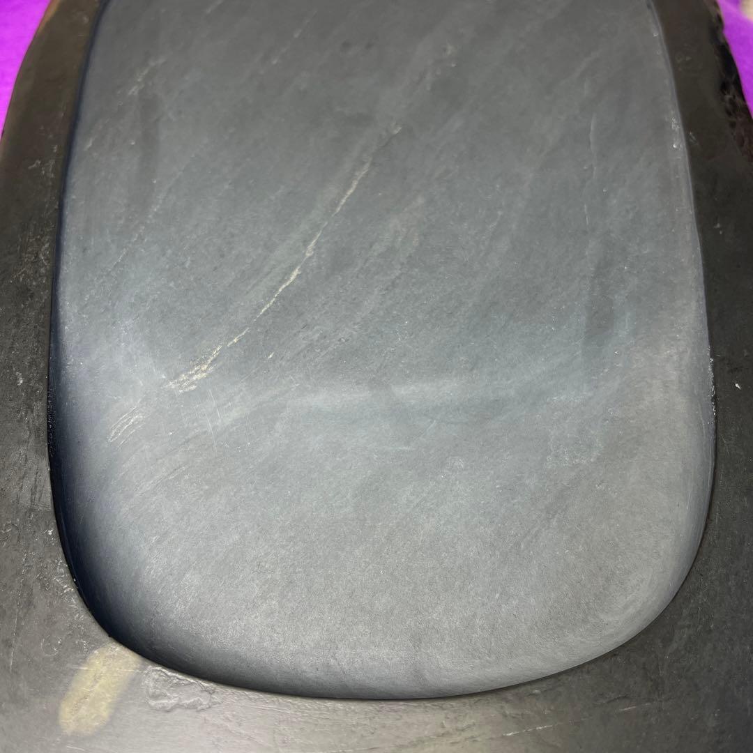 ⭕️ＦＵKＵ⭕️ 大型雨畑硯　芳龍閣硯舗鑑製