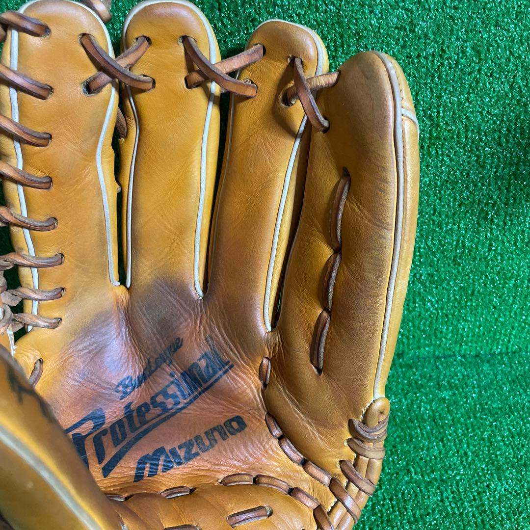ミズノ ビューリーグ 軟式用 大人用 イチローモデル プラチナラベル 外野手