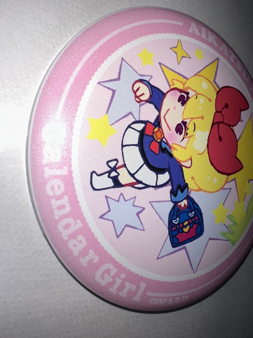 アイカツ!　アニON　カレンダーガール　マグバッジ　星宮いちご