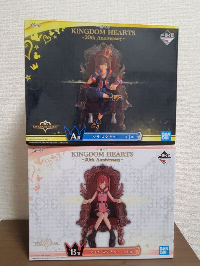 一番くじ キングダムハーツ ソラ カイリ スタチューフィギュア