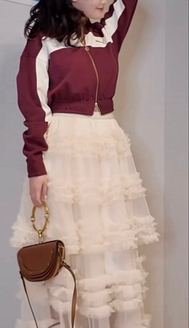 未使用　PUMAトラックジャケット×スカショーパンSET