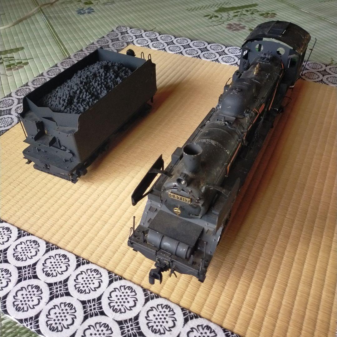 【ジャンク・部品取り用】ディアゴスティーニ　C57 117 鉄道模型