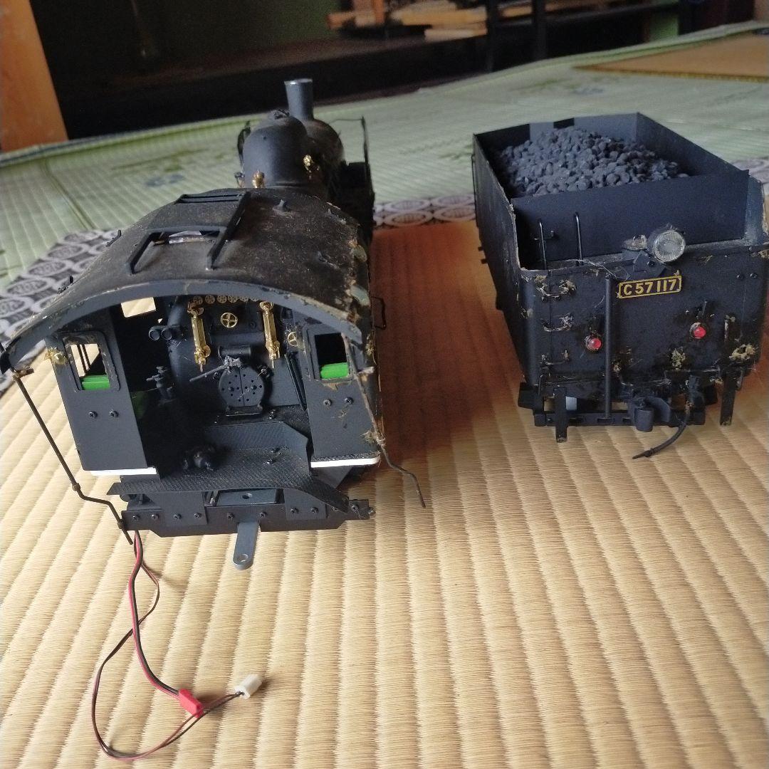 【ジャンク・部品取り用】ディアゴスティーニ　C57 117 鉄道模型