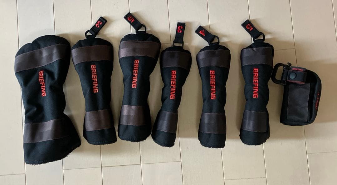 ブリーフィング／キャディバッグ／ヘッドカバー／セット