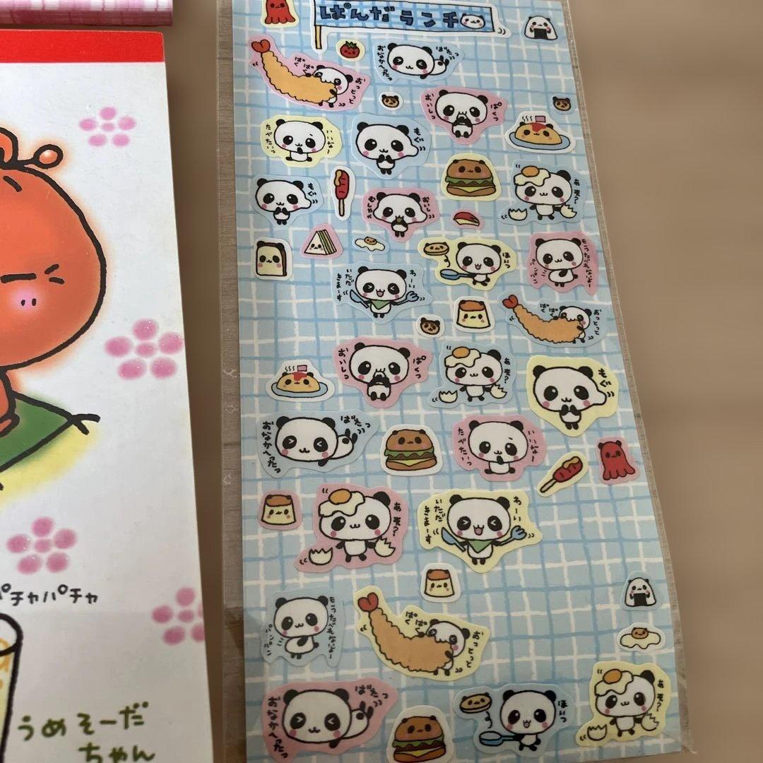 メモ帳　シール　クーリア　クラックス　サンエックス　平成レトロ