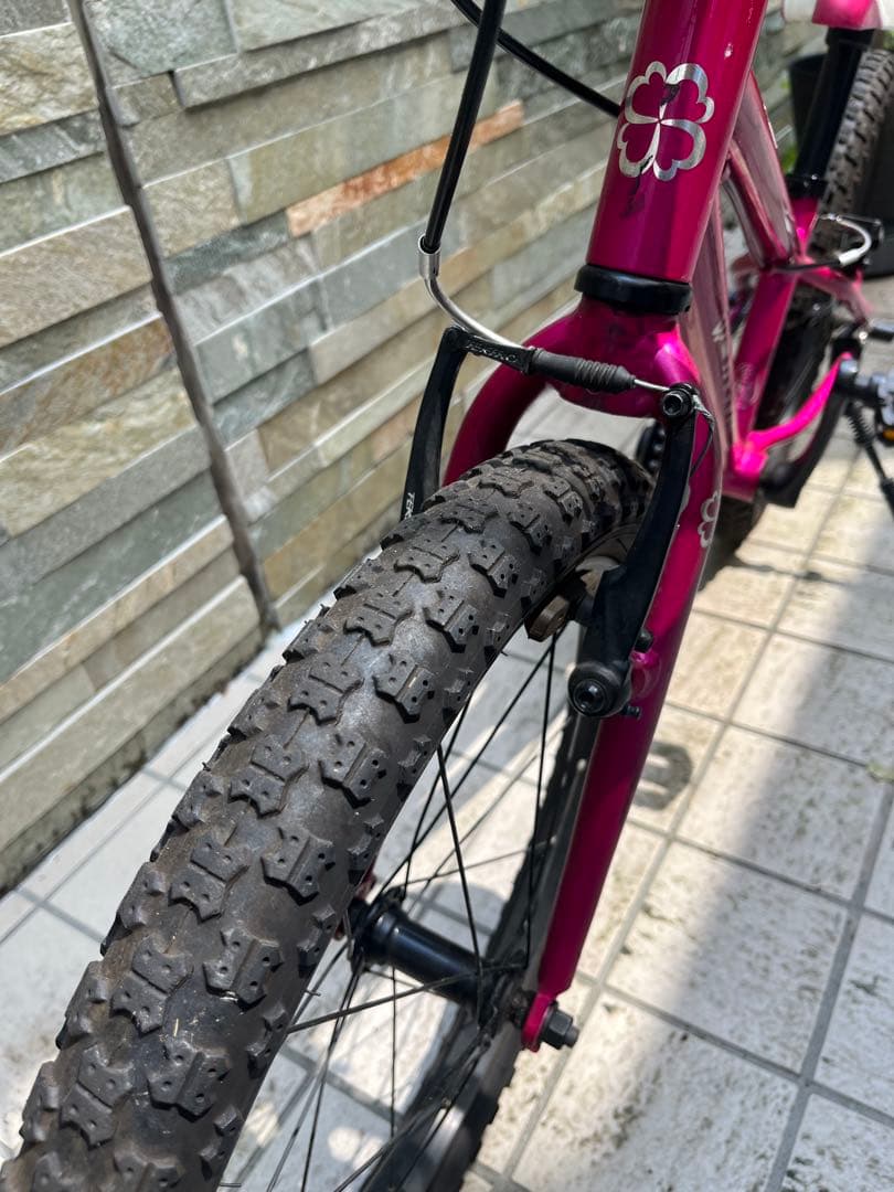 子供用 自転車 20インチ ヨツバサイクル　クリスタルピンク⭐︎直接受け渡しのみ⭐︎