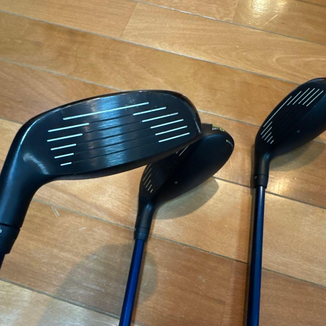 ピンg430 UT 3.4.5.グラファイトデザイン HY85s イオミック黒