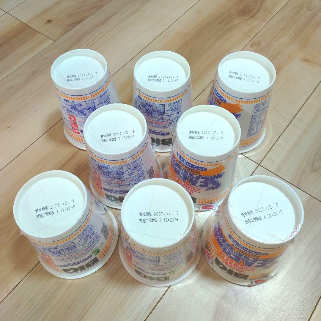 日清 カップヌードルBIG 34個 U.F.O爆盛バーレル 2個 まとめ売り