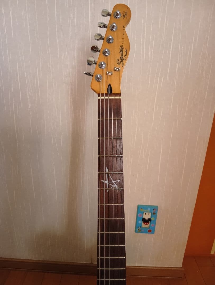 Squierエレキギターアビリルラヴィーンモデルテレキャスター （ケース付き）