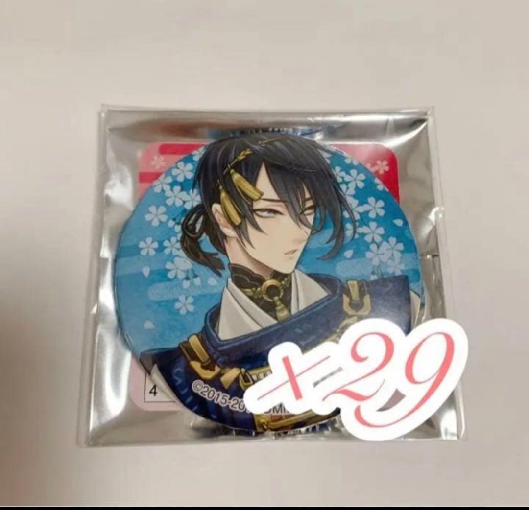 刀剣乱舞　三日月宗近　トイプラ　缶バッジ　戦闘