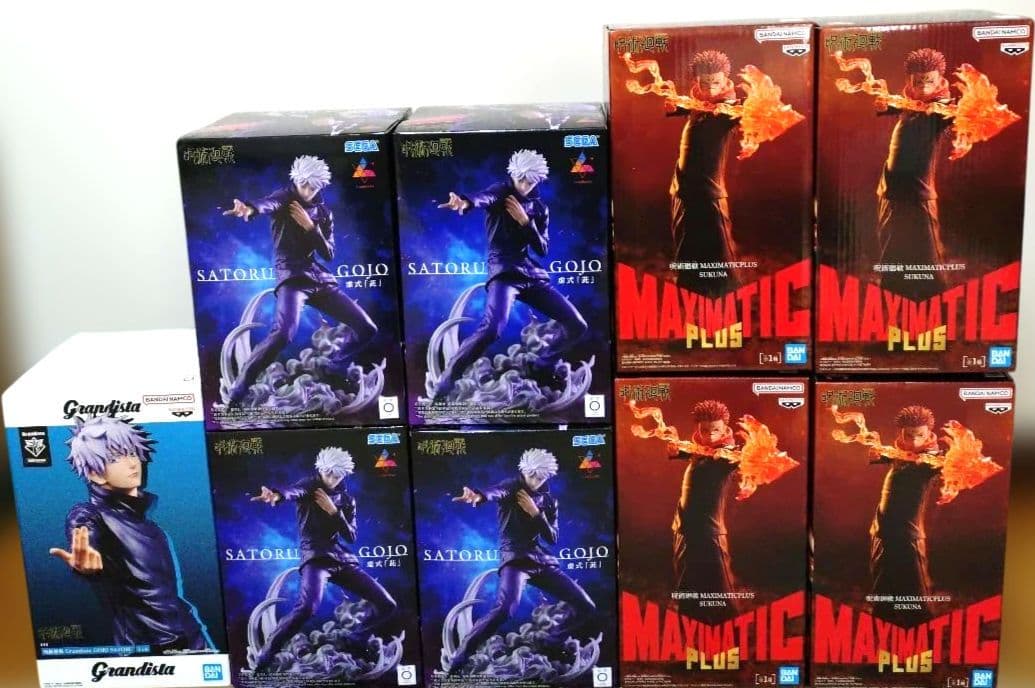 呪術廻戦フィギュア 9体セット　宿儺　五条悟