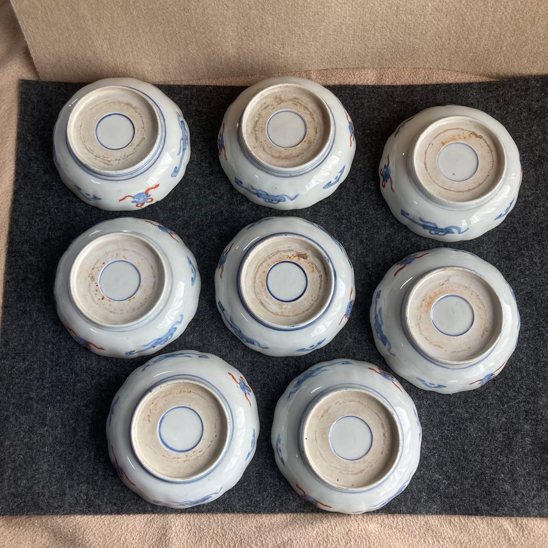 古伊万里　なます皿　８枚 価格変更