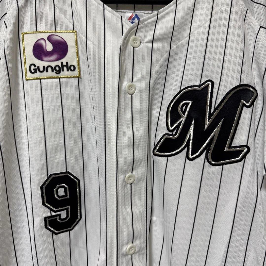 千葉ロッテマリーンズ　福浦和也ホームユニフォーム Lサイズ