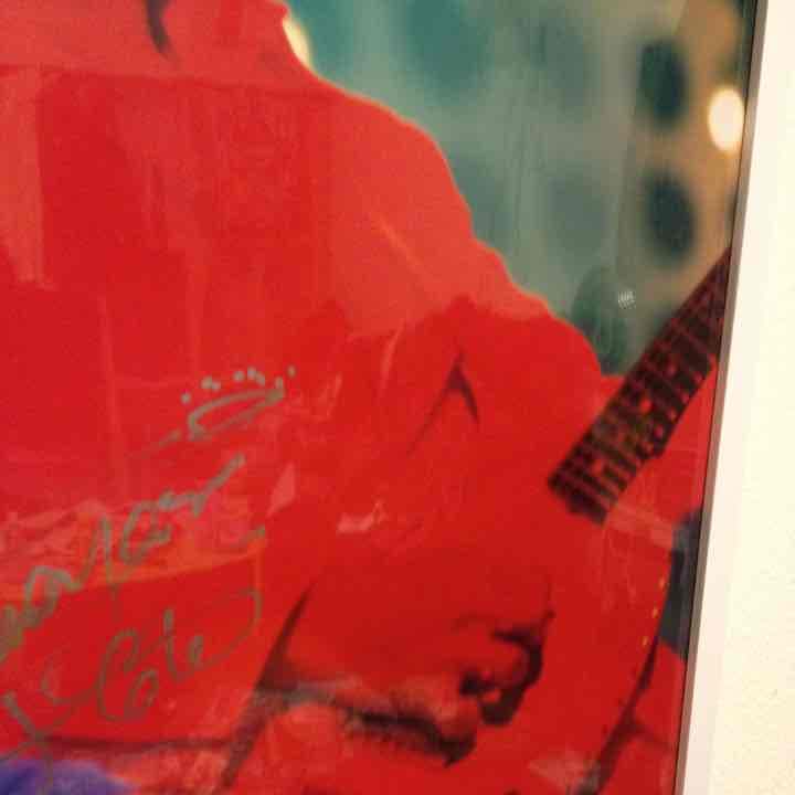 【家宝】 布袋寅泰 直筆サイン入りパネル