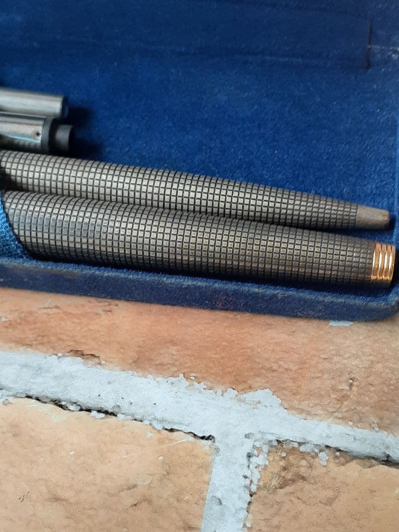 へ*可様 Parker 万年筆セット シルバー メッシュデザイン