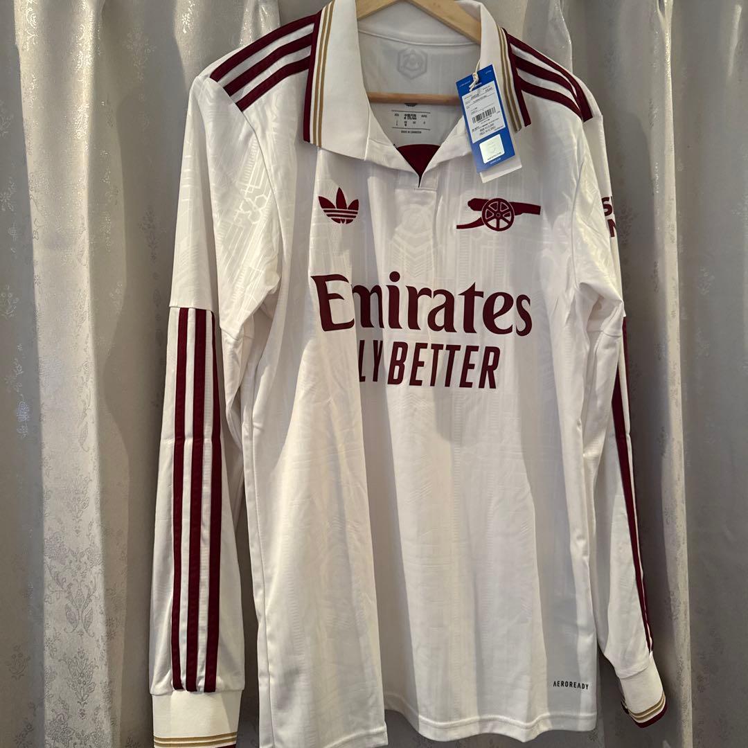 新品タグ付き アーセナル 25-26 3rdユニフォーム 長袖