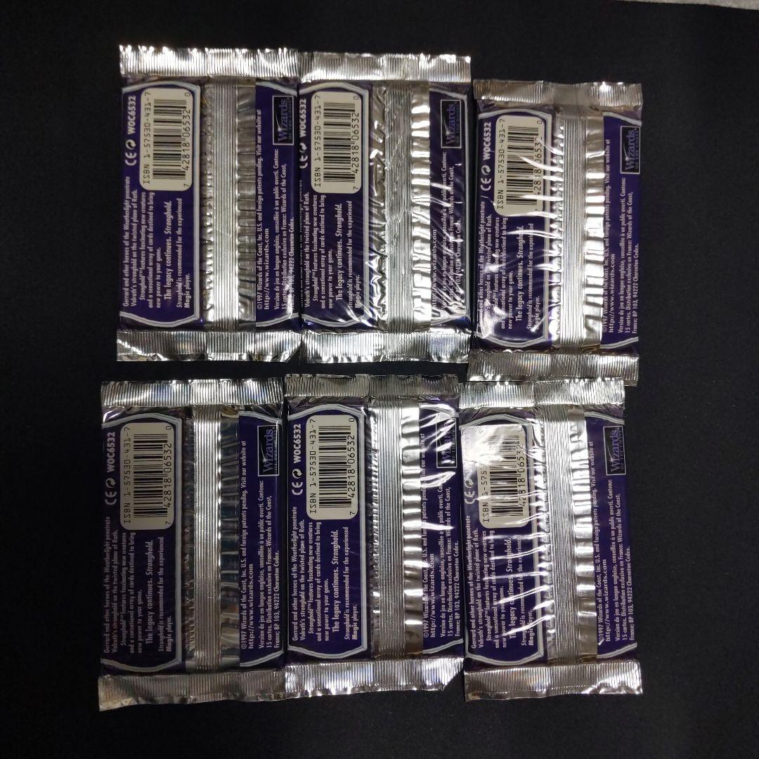 ●ストロングホールド　ブースター　英語　６パックセット　（未開封新品）