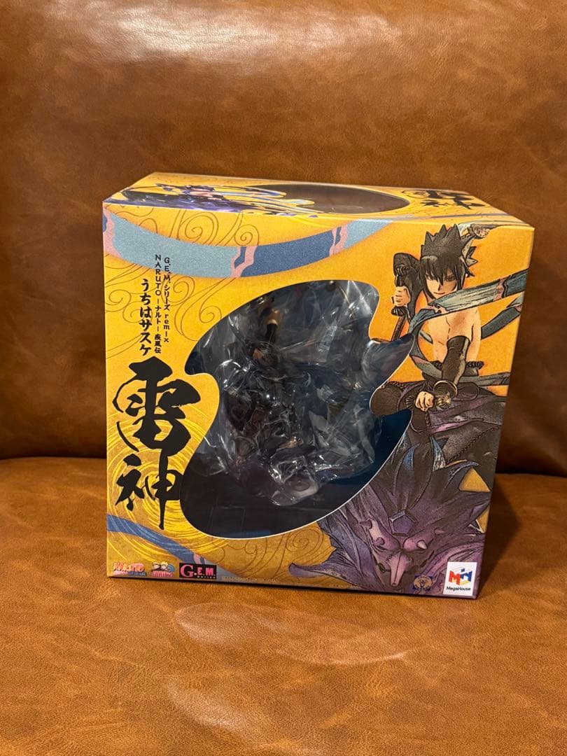 【新品】GEMシリーズremix うずまきナルト風神＆うちはサスケ雷神 セット