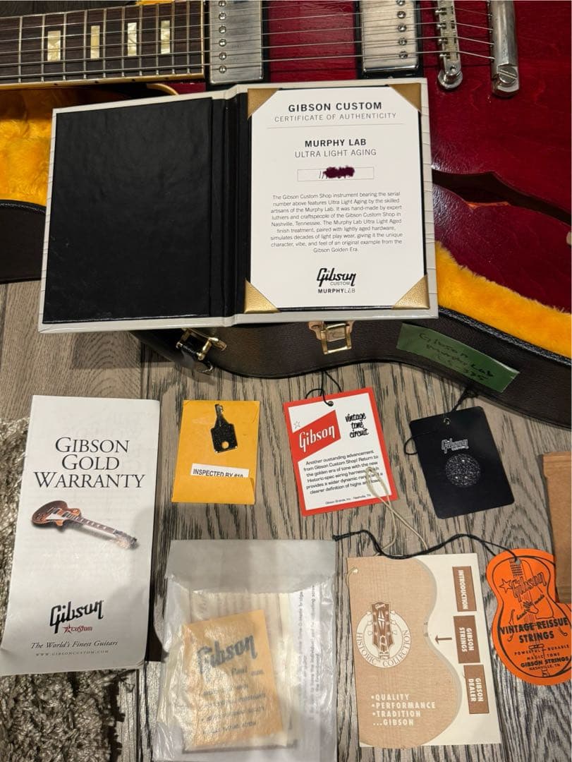 Gibson CS ‘64 ES-335 Murphy Lab クラプトン仕様