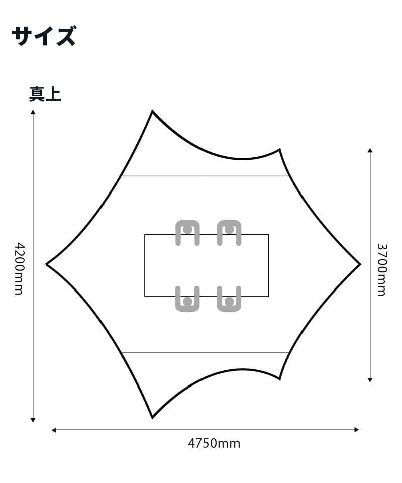 ト*ラ様 CHUMS ブービーバードタープCH62-1439 新品未使用