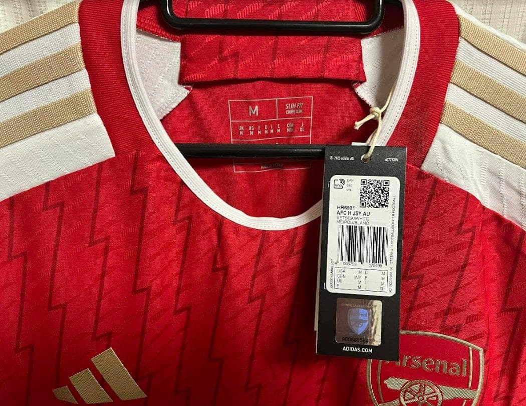アーセナル　マルティネッリ　オーセンティック ホーム（M）2023-24