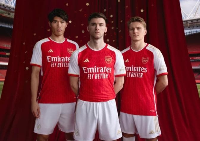 アーセナル　マルティネッリ　オーセンティック ホーム（M）2023-24