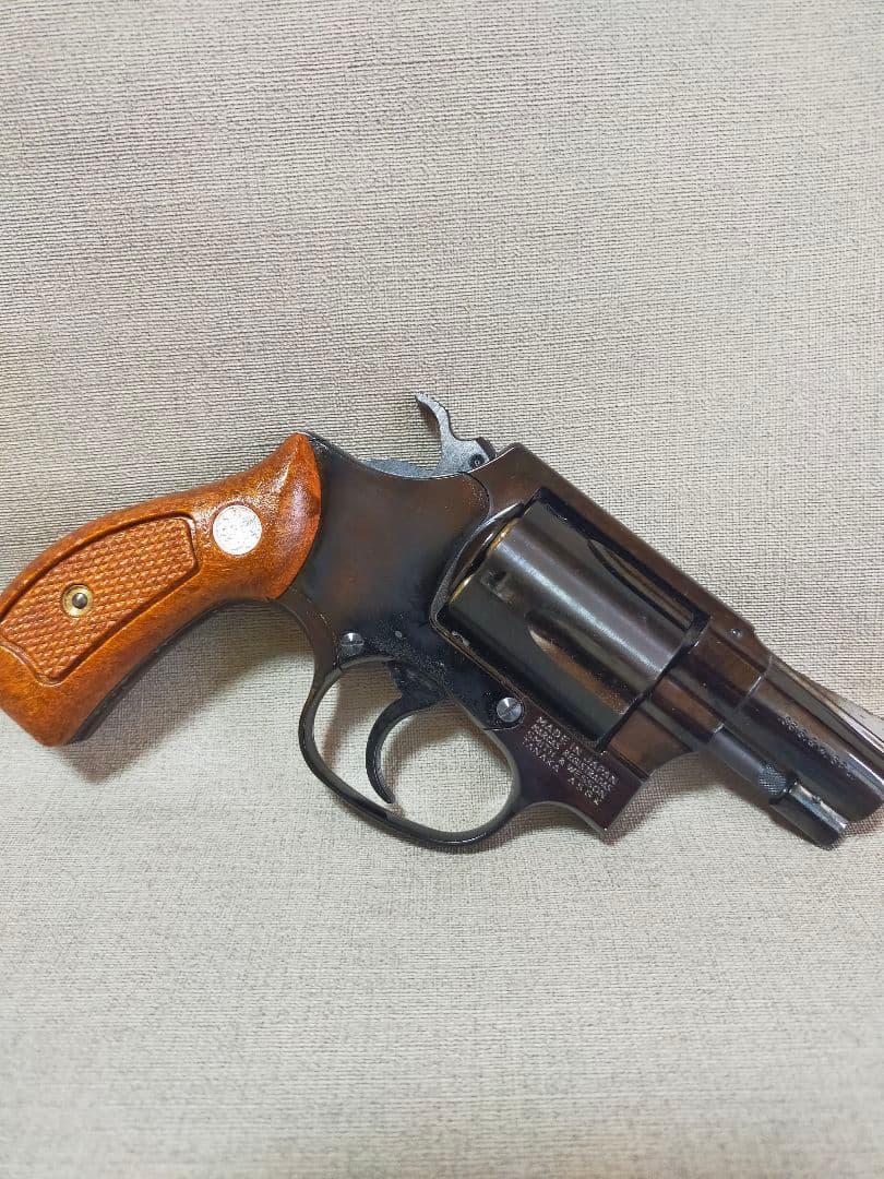 【絶版品】タナカ S＆W M36 スチールフィニッシュ ガスガン