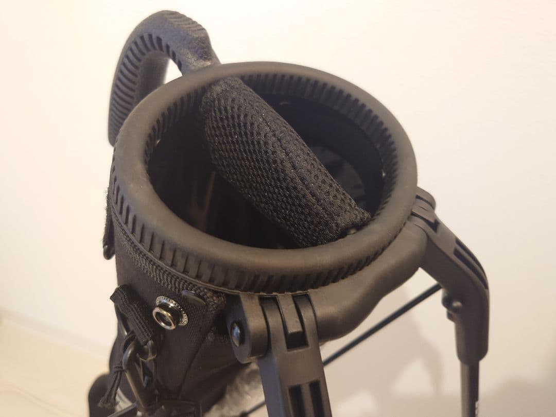 新品　ゼロハリバートン　クラブケース　セルフスタンドブラック