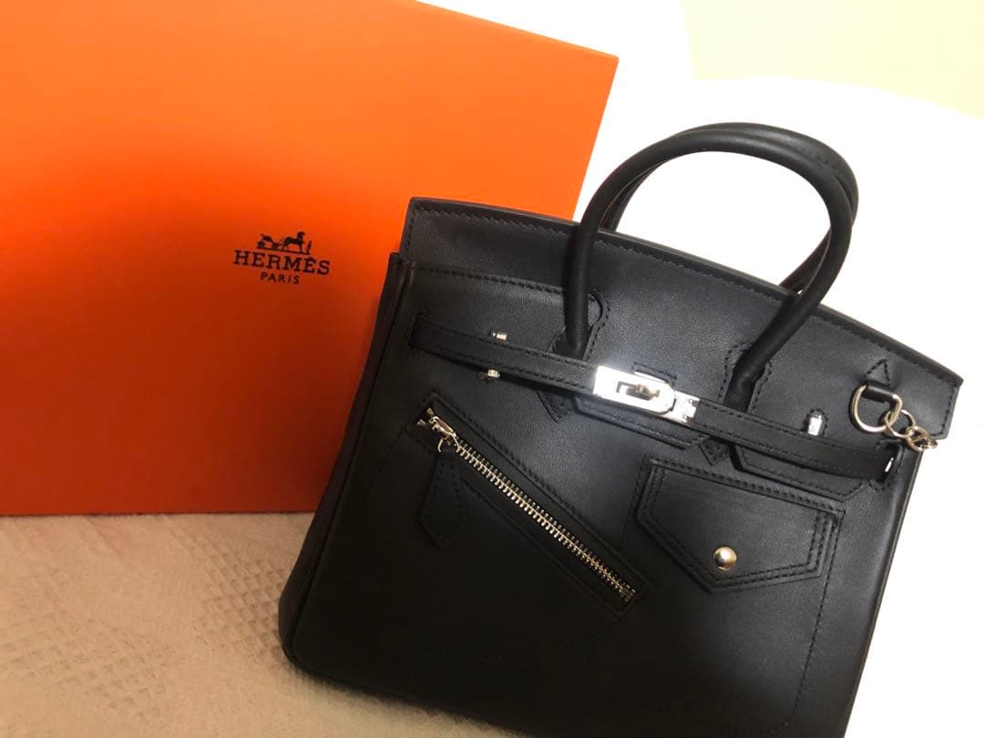 HERMES エルメス ノベルティ ハンドバッグ ブラック