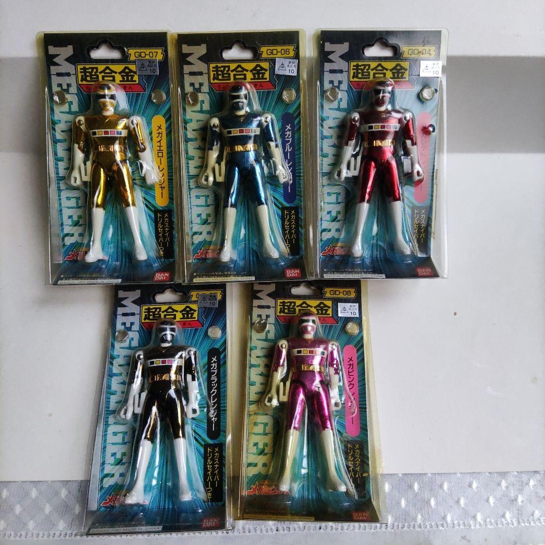 バンダイ 超合金 メガレンジャー 5体セット　値下げ致しました。