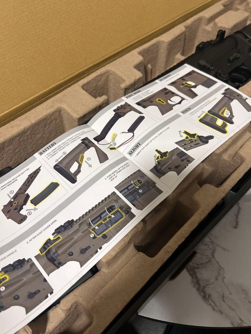 A*7様 【美品】ARES X EMG X KAC SR-16-L-BK