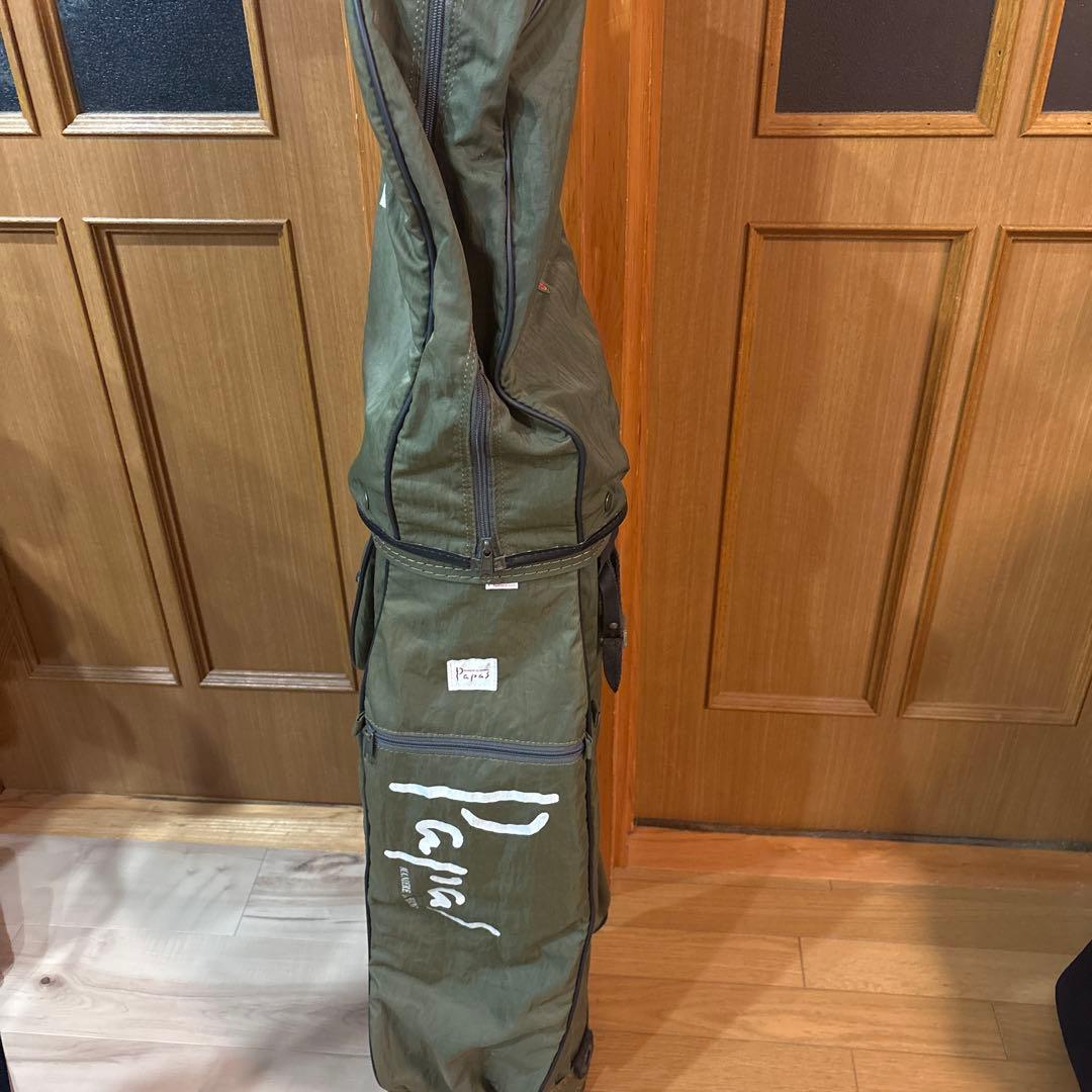PAPAS ゴルフバッグ オリーブグリーン