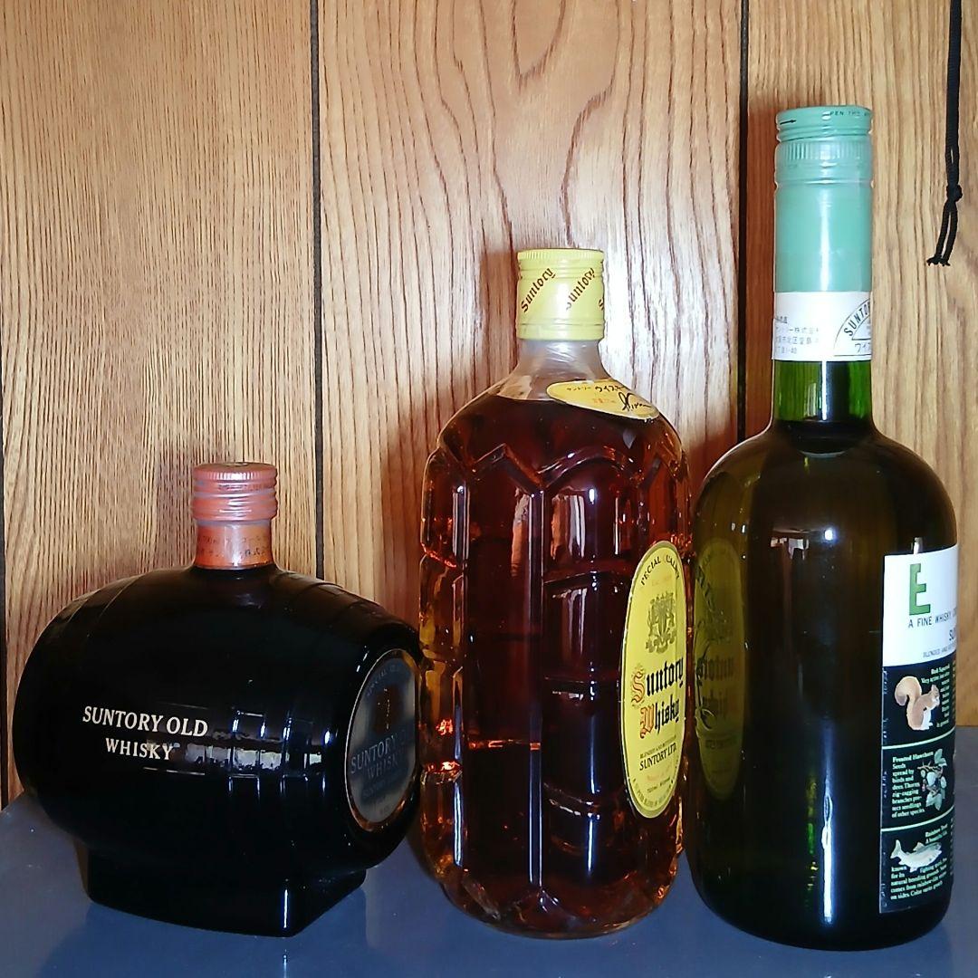 サントリー　オールド特級　角瓶特級　エルク1級　ウイスキー　3本セット