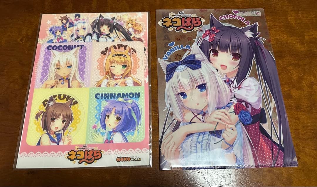 ネコぱら C86 ネコぱらグッズセット NEKOWORKs さより